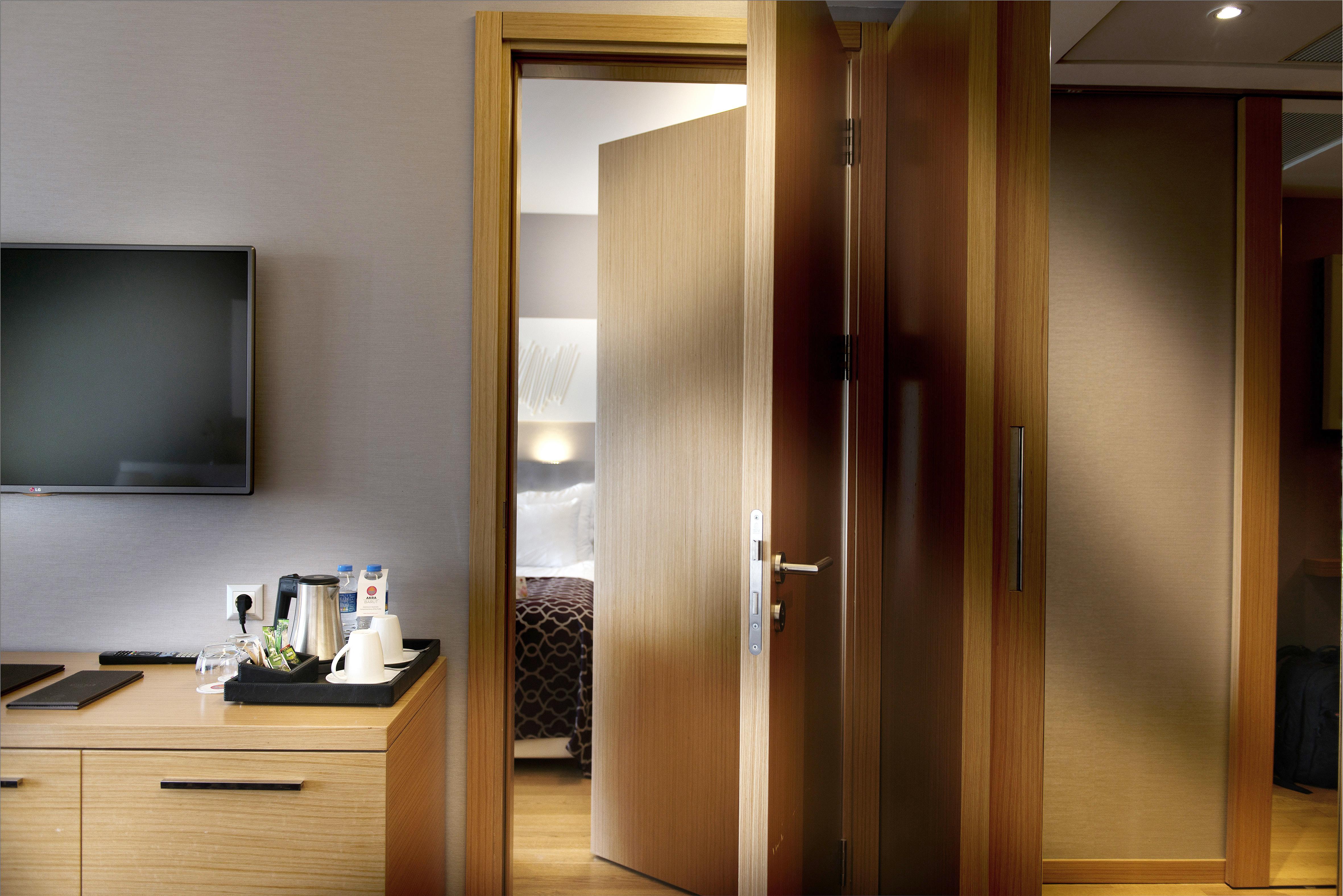 Akra Antalya Hotel Exterior photo A door opening into a hotel room